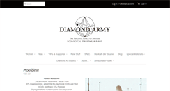 Desktop Screenshot of diamond-army.com